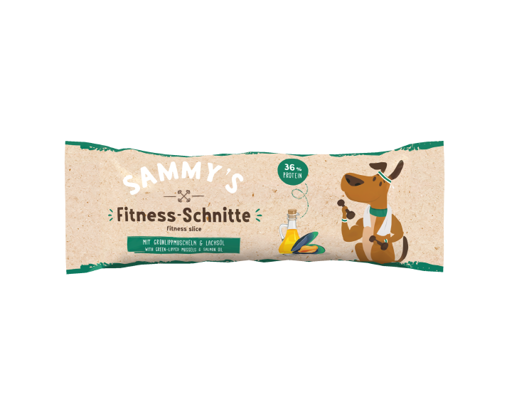 bosch Hundeleckerli SAMMY'S Fitness-Schnitte mit Grünlippmuscheln